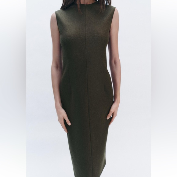 Zara WOOL DRESS ZW COLLECTION